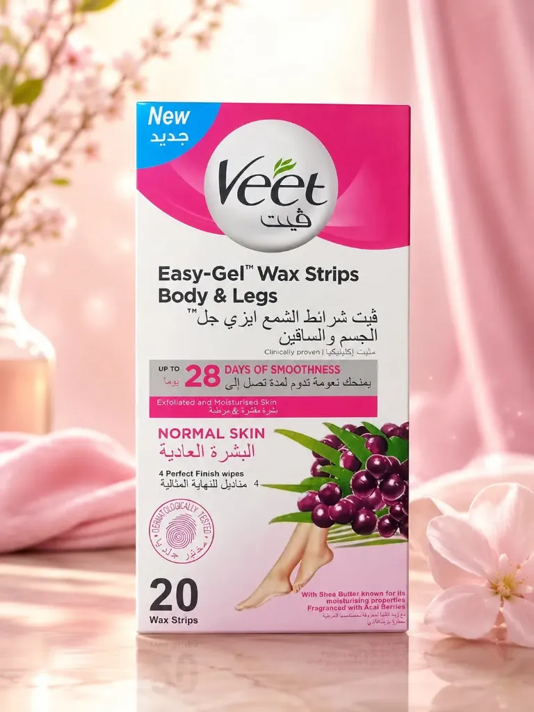 Veet Easy-Gel Wax Strips for Body and Legs